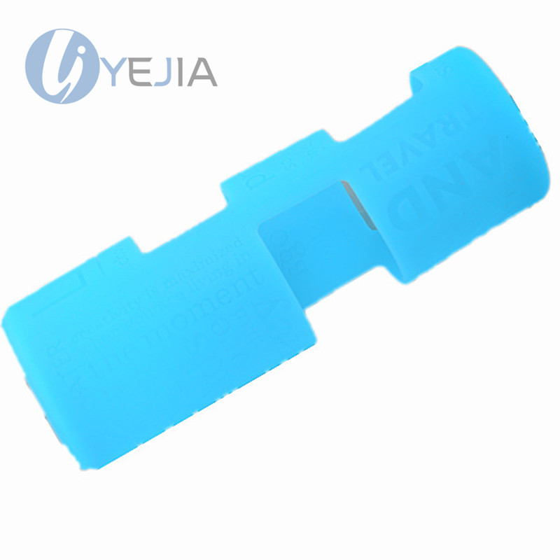 Food grade ECO custom made silicone rubber sleeve for water bottle_